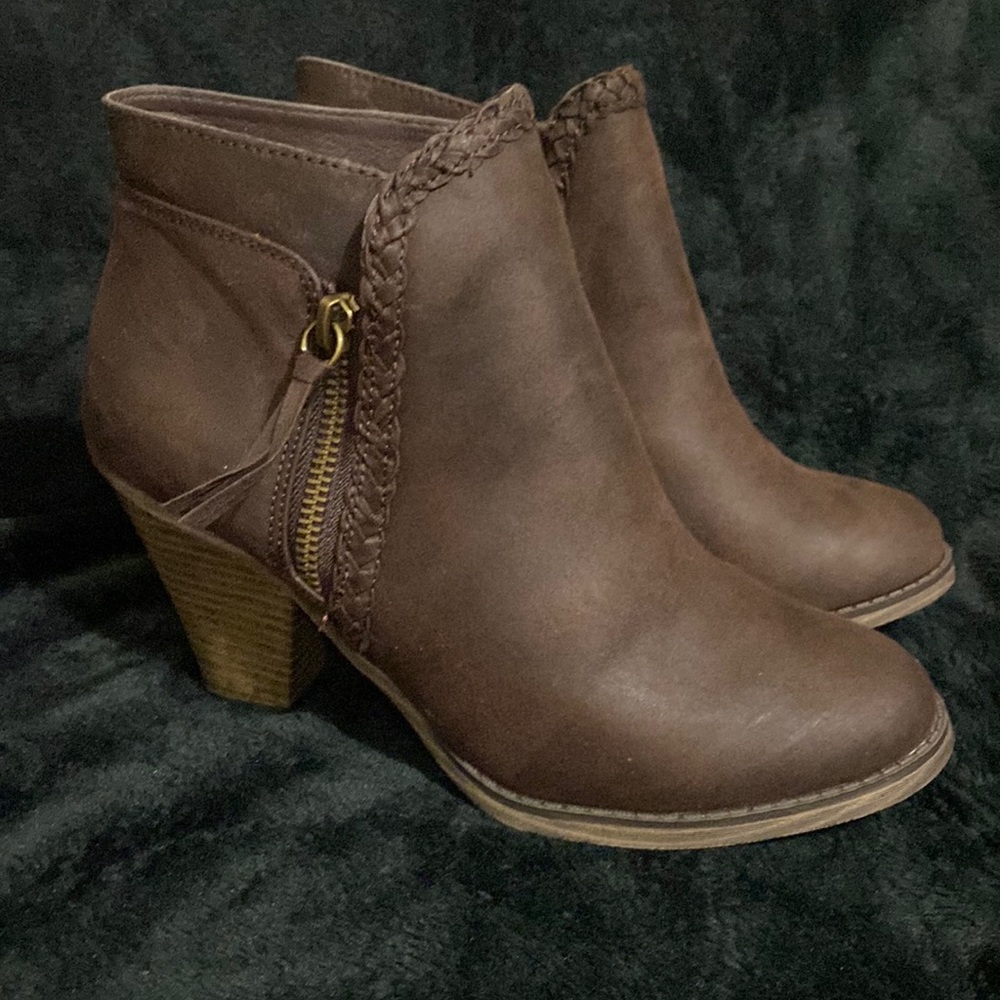 Brown Ankle Booties